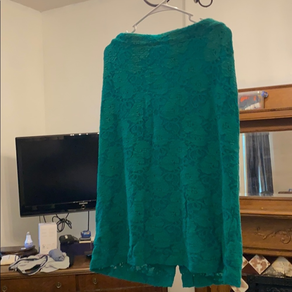 Lace Pencil Skirt